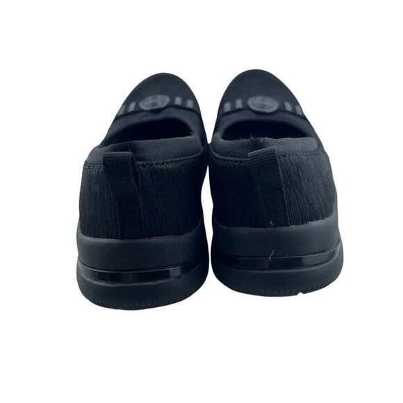 Bzees Aspire Slip On Shoe SIZE 6.5 Stretch Comfort Low Heel Slip On Black - Picture 3 of 7